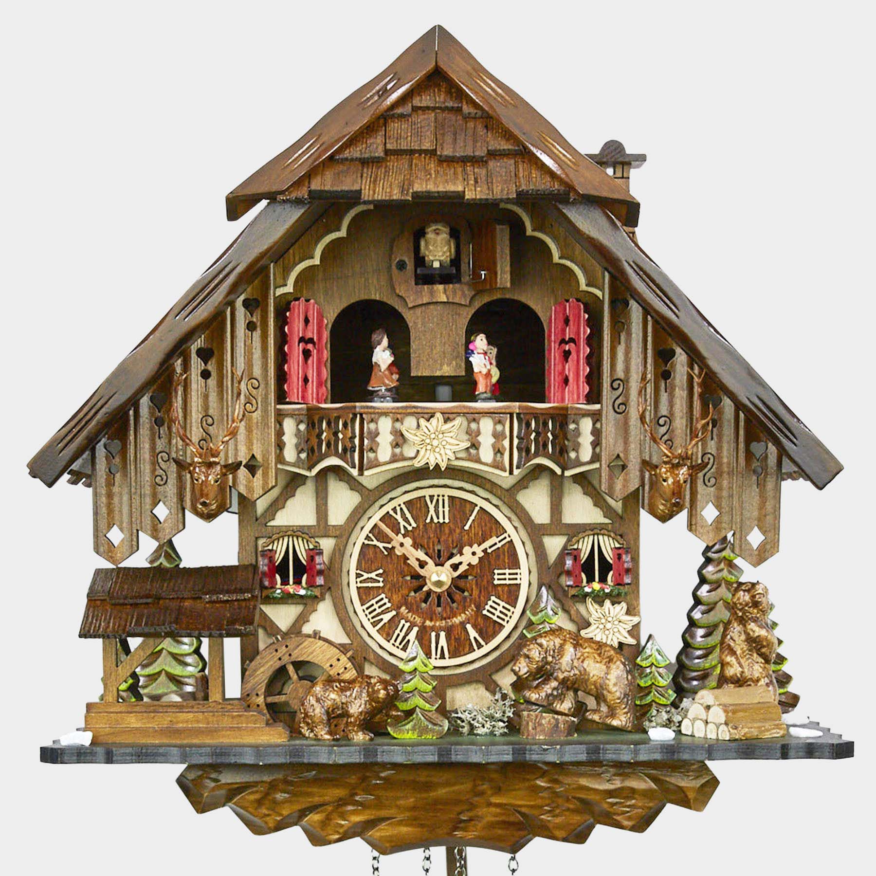 Orologio a cucu casa della Foresta Nera Kuckucksuhren Shop Original Kuckucksuhren aus dem Schwarzwald