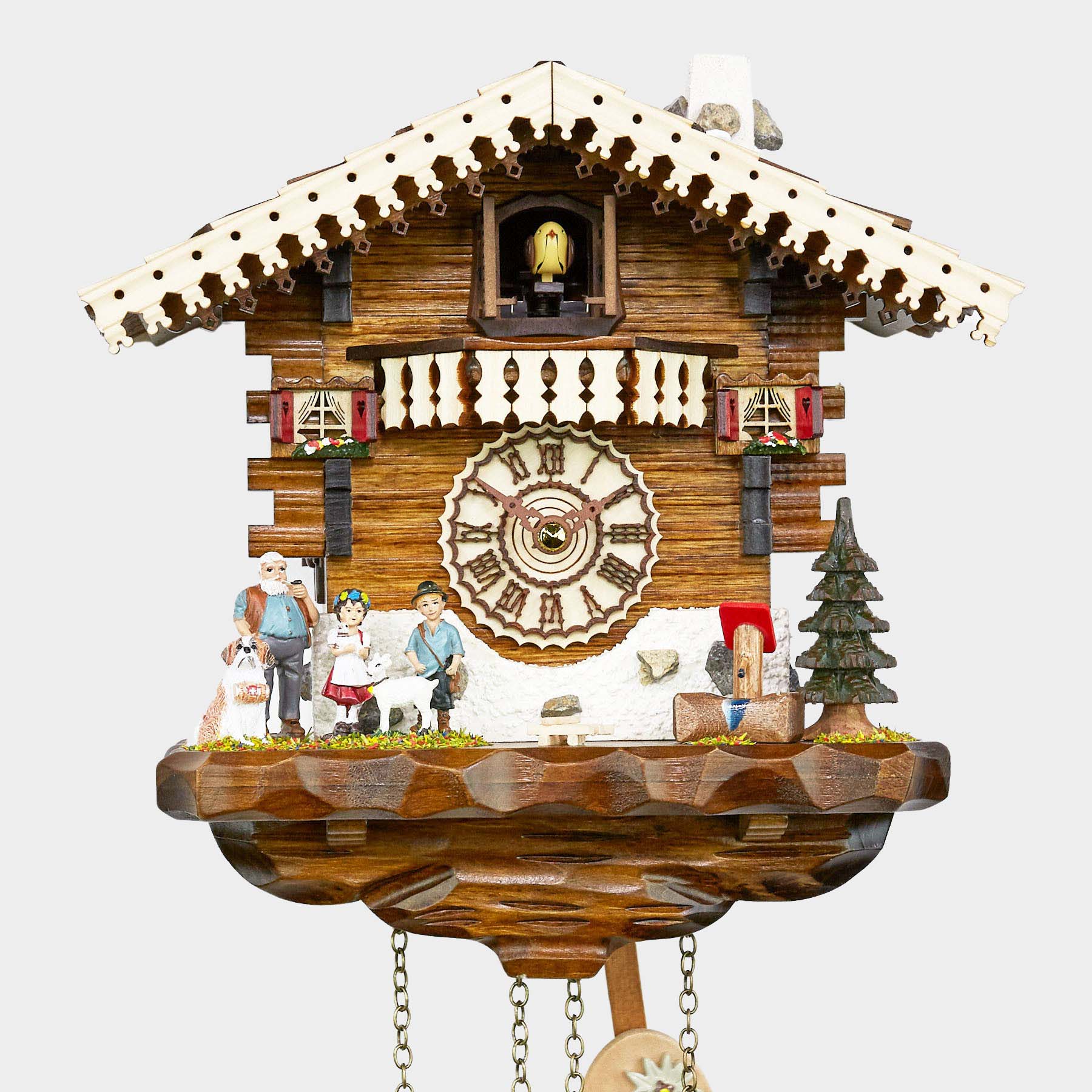 orologio a cucù - chalet - Heidi - Kuckucksuhren Shop - Original  Kuckucksuhren aus dem Schwarzwald