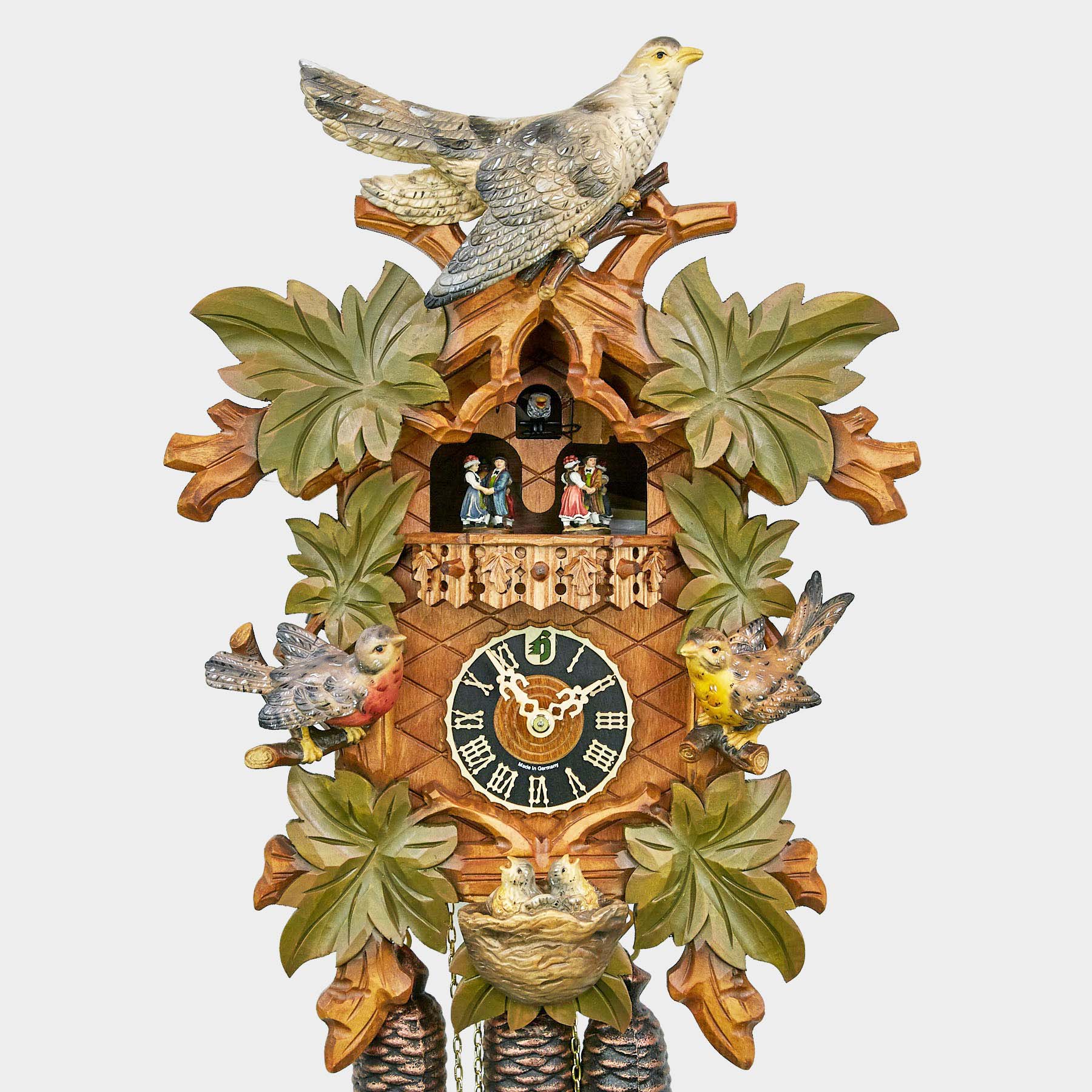 Reloj cuco motivo de pajaro Kuckucksuhren Shop Original Kuckucksuhren aus dem Schwarzwald