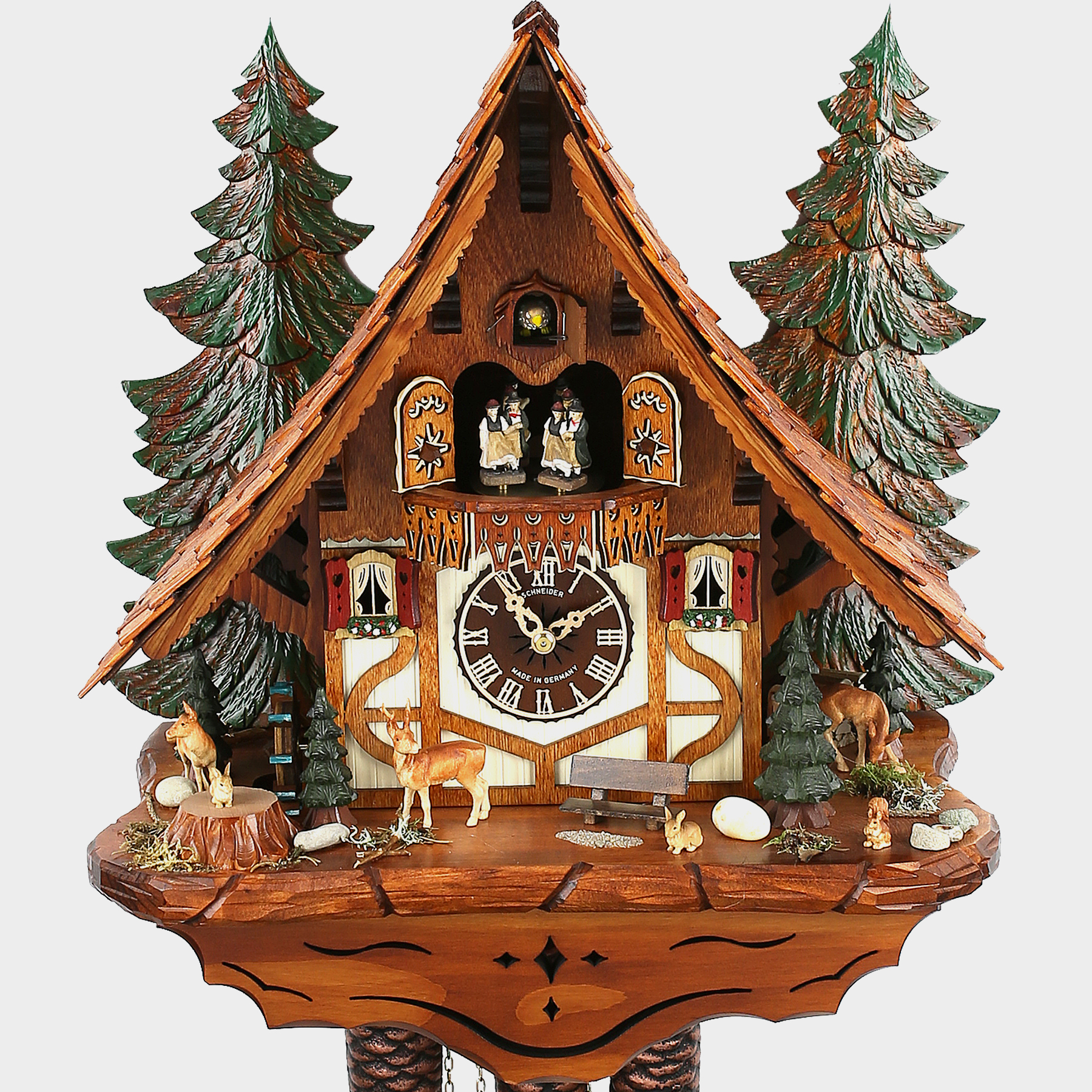 Mini horloge à coucou - Chalet - Kuckucksuhren Shop - Original  Kuckucksuhren aus dem Schwarzwald