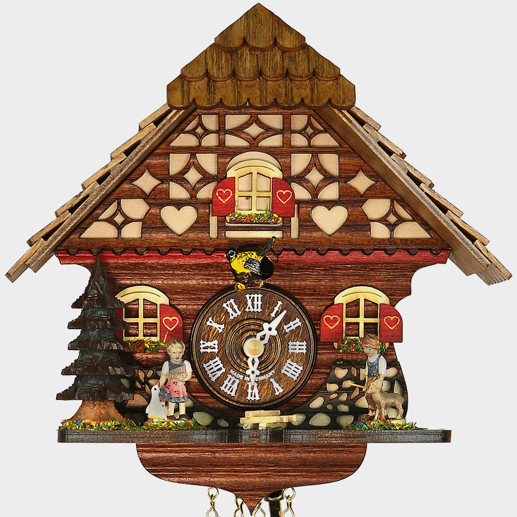 Orologio a cucù Mini - casa della Foresta Nera - Kuckucksuhren
