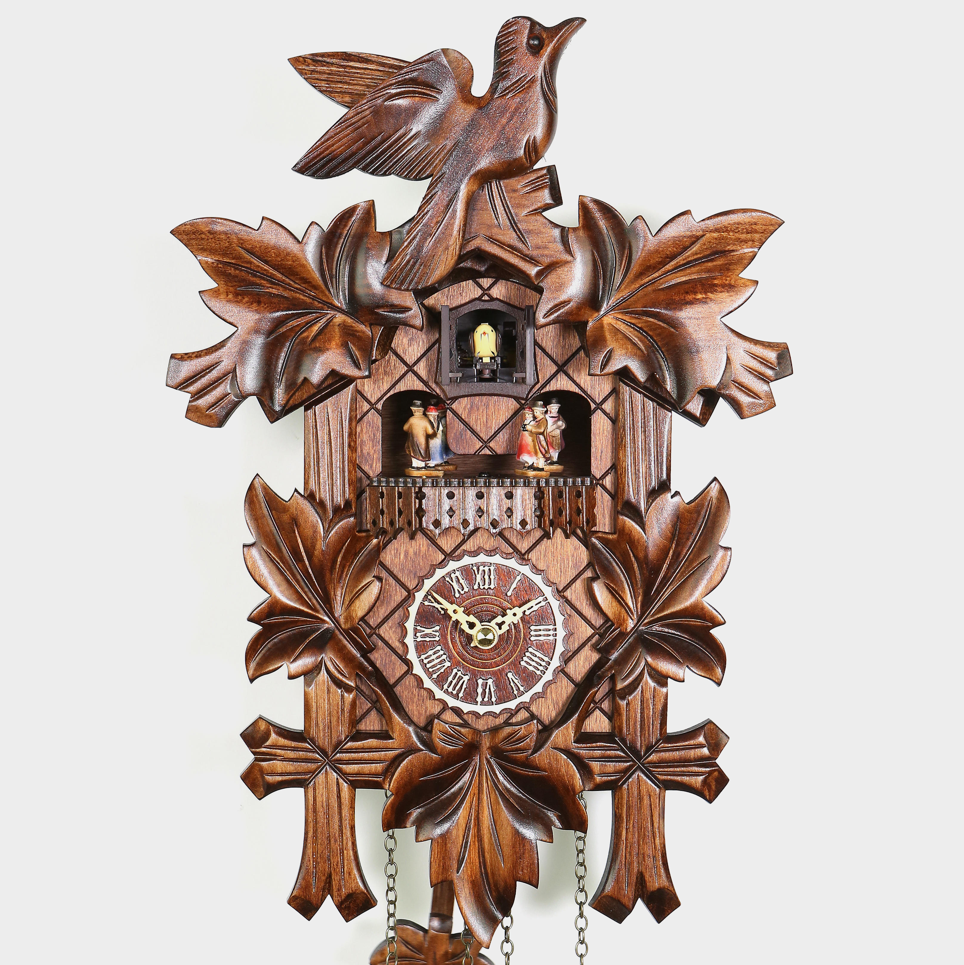 Cuarzo reloj cuco schwarzwald música melodías Triberg- reloj de