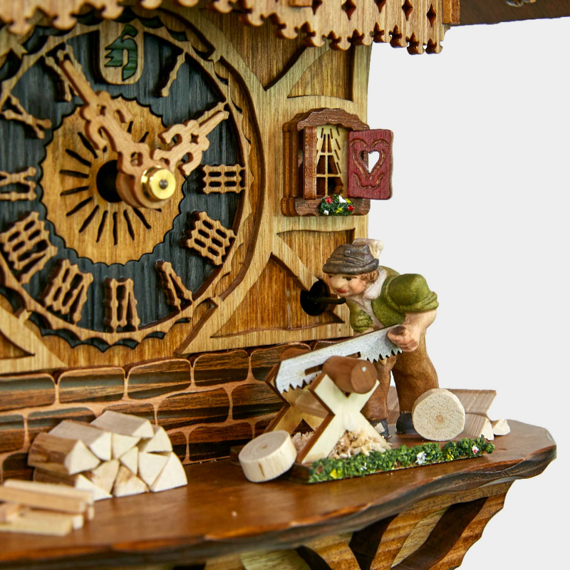 Holzwerk Germany Orologio In Legno Naturale Da Uomo – Realizzato A Mano, Ecologico, Quarzo Giapponese, Vetro Minerale – Marrone E Nero