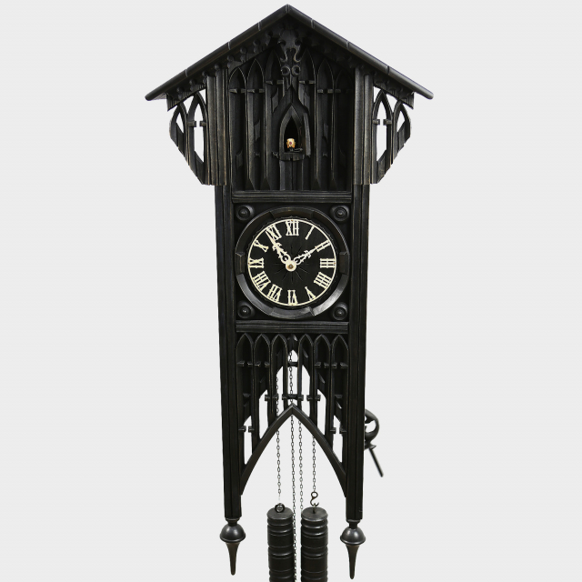 Orologio a cucù - stile gotico