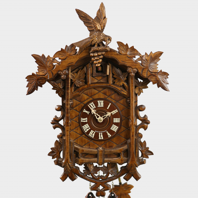 Cuckoo Clock - Entwined Leaves