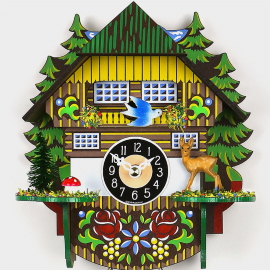 Kuckucksuhr Mini - Schwarzwaldhaus Kuckucksuhr Mini - Schwarzwaldhaus