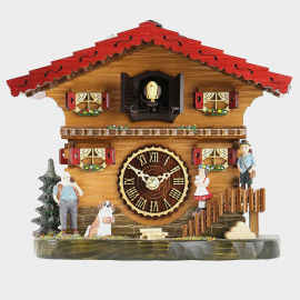 Reloj de cuco estilo “Chalet” de cuarzo 31cm de Engstler